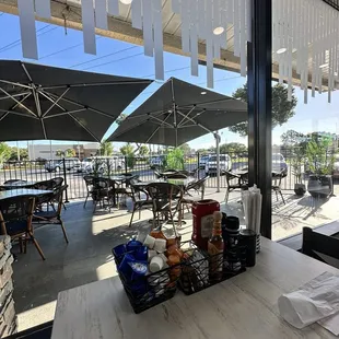 Outdoor seating