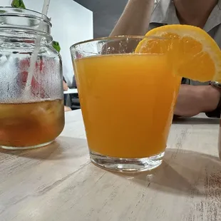 Freshly squeezed orange juice