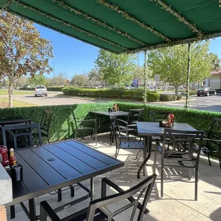 Outdoor seating