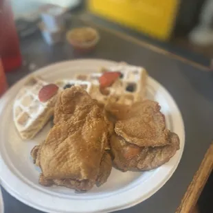 Chicken and Waffles