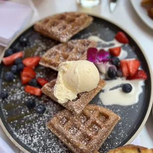 Churro Waffle