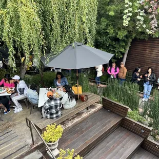 Patio and line to order