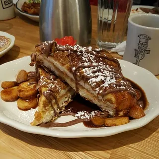 Crunchy Nutella French Toast