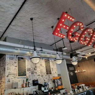 Front entrance of restaurant