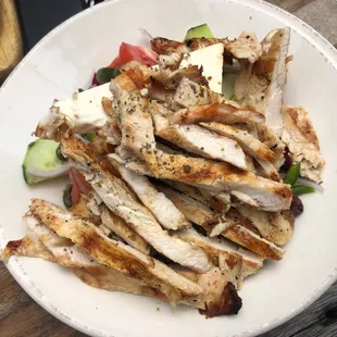 Greek chicken salad