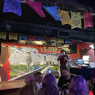 Karaoke stage
