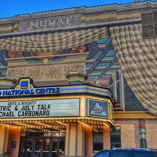 Entrance and Marquee.