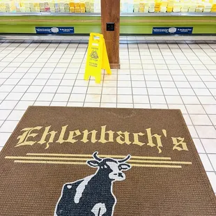 Entry to the cheese chalet