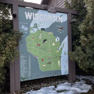 a map of wisconsin