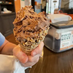 Chocolate Peanut Butter ice cream