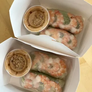 Shrimp Salad Roll