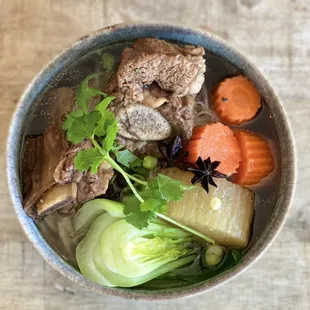 Short Ribs noodles soup