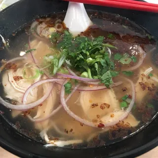 Spicy Lemongrass Noodle Soup