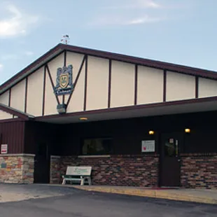 the outside of a building