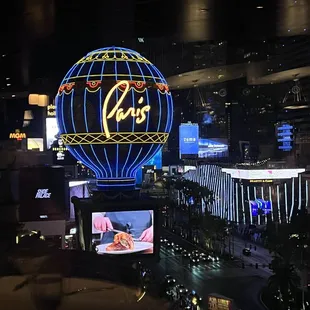 View from our $40 pp window seats