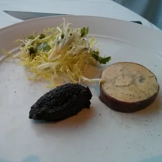 *Cold Foie Gras Torchon, Duck Prosciutto, Fig Compote