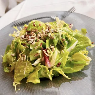 Mixed Greens, Toasted Sunflower Seeds, Sherry Vinaigrette
