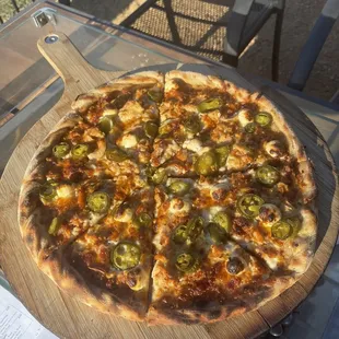 Jalapeño Jalopy Popper Pizza