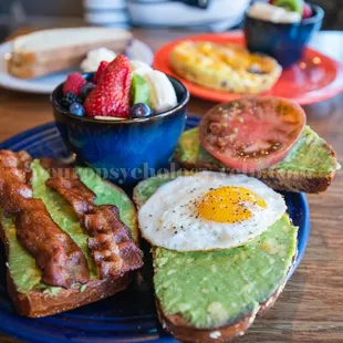 Avocado Toast 3 ways