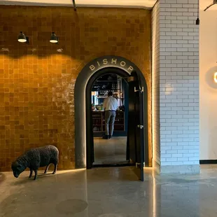 The entrance to The Bishop