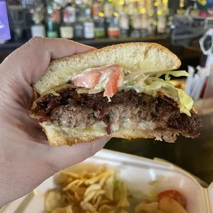 Bacon Jam Burger was delish!  (3/15/2024)
