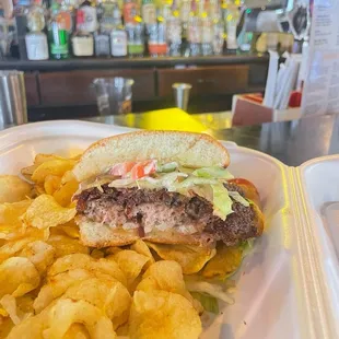 Their Bacon Jam burger is wonderful!  (03/15/2024