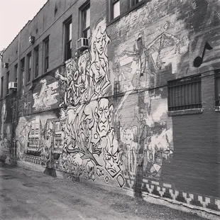 Picture of the alley at Eight Bells.  Awesome.