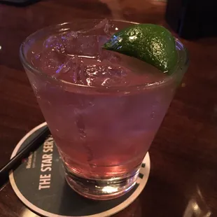 Ketel One w/splash of Cranberry