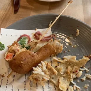 Crab Corndog