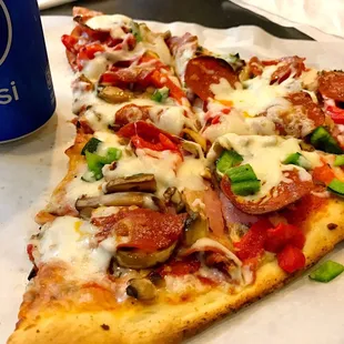 Slice of the 8th Street - pepperoni, mushroom, bell pepper