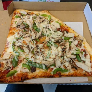 Lunch special (2 huge slices for $9)