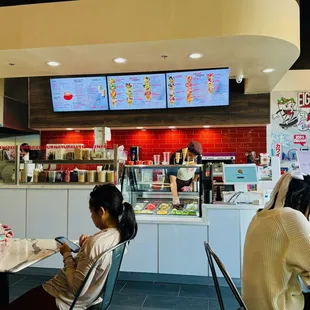 inside