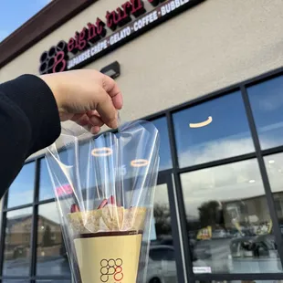 Crepe secured