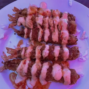 Crispy shrimp