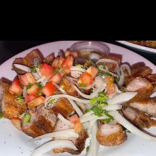 Fried pork (Lechon Filipino style)