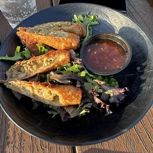 Boudin Eggrolls
