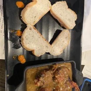 a plate of food