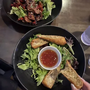 Boudin Egg Rolls