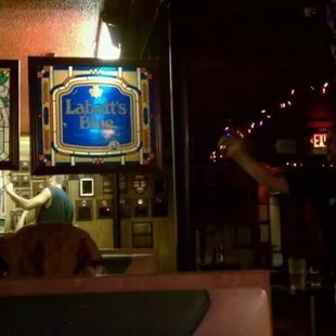 the interior of a restaurant