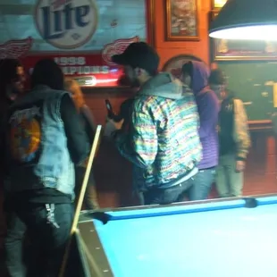 dudes in the 8 ball
