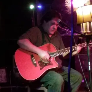 Clyde Sayre at the Thursday Night Open Mic