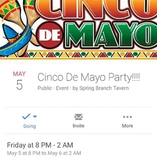 Cinco de Mayo party at SBT!!!