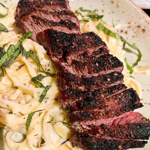 Steak Alfredo