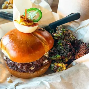 The Devil Goes Down to Georgia Burger