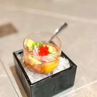Hamachi shot