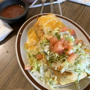 Shredded Beef Chimichanga