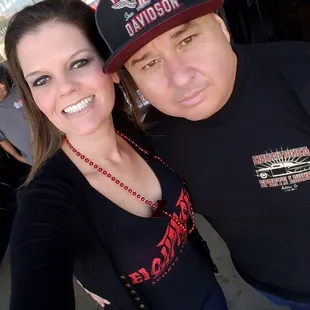 a man and a woman