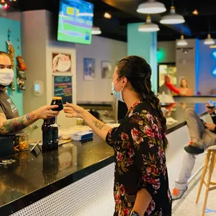 Stay safe while enjoying our craft beers!