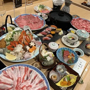 sushi, sushi and sashimi, sashimi, food