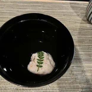 Fish Dumpling Soup